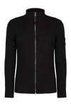 Prada Men's Virgin Wool Cardigan In Black