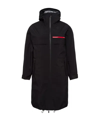 Prada Gore-tex Pro Raincoat In Black