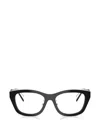 Prada Clear-lense Glasses In Black