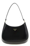Prada 'cleo' Shoulder Bag In Black
