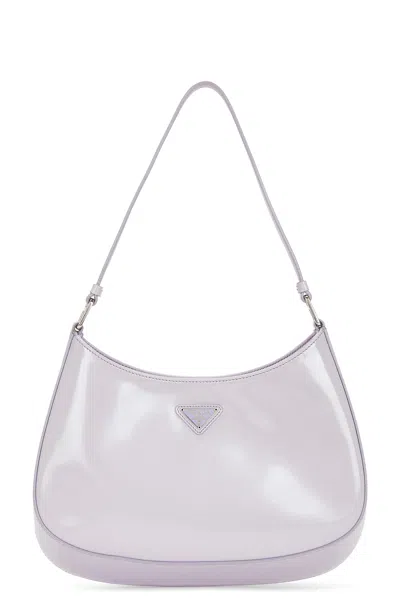 Pre-owned Prada Cleo Shoulder Bag In Silver