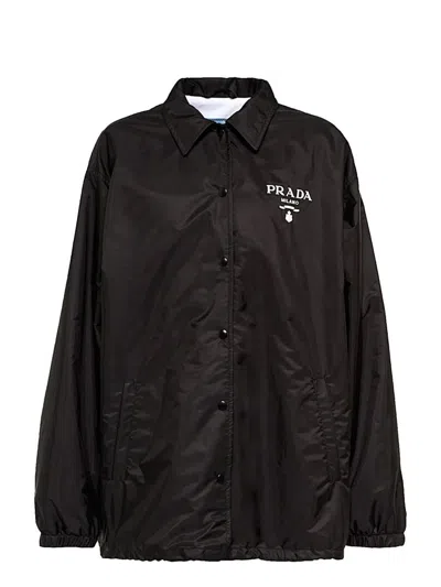 Prada Black Reversible Fur Coat