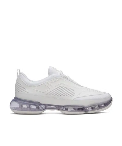 Prada Cloudbust Air Sneakers In White