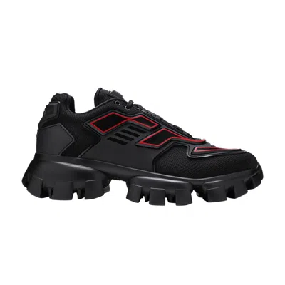 Pre-owned Prada Cloudbust Thunder Knit 'black Red'