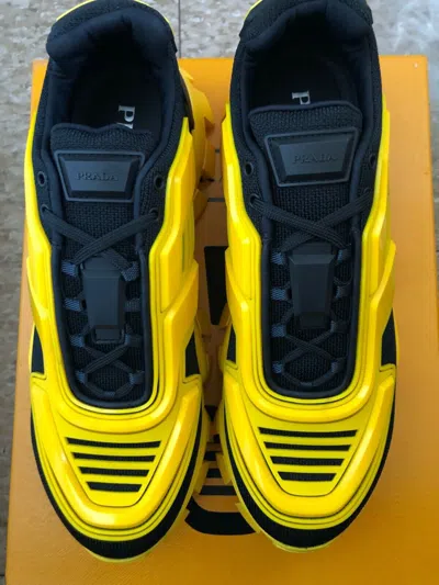 Pre-owned Prada Cloudbust Yellow Thunder Technical Size Eu 41,5 / Us 8.5