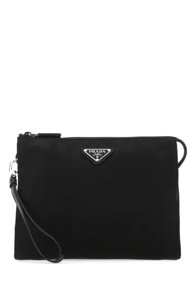 Prada Clutch In Black