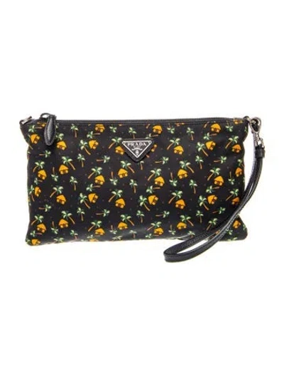 Pre-owned Prada Clutch Small In Black