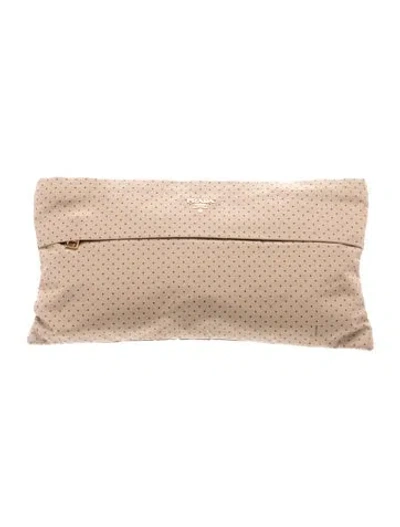 Pre-owned Prada Clutch Vintage In Neutrals