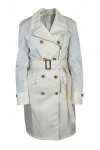 Prada Zip Belted Coat In Blue