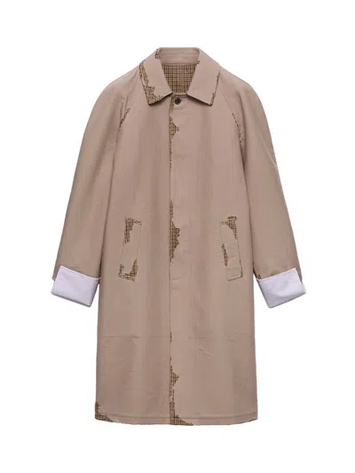 Prada Coat In Brown