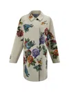 Prada Coat In Sabbia
