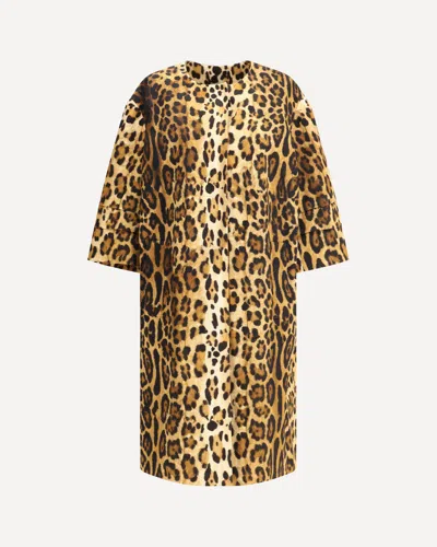 PRADA COAT WITH ANIMAL PRINT