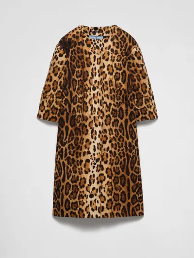 Prada Coat Woman Multicolor