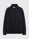 Prada Silk Zip-up Jacket With Triangle-logo In Animal Print