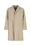 Prada Nappa Leather Jacket With Lamb Lining In Beige O Tan