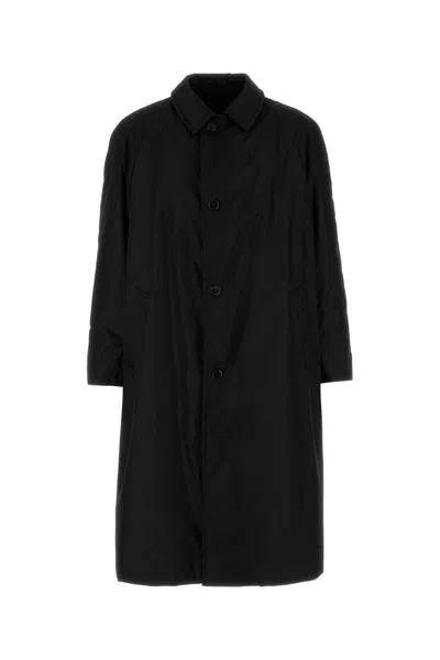 Prada Long Sleeve Windbreaker In Black