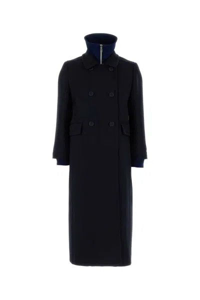 Prada Coats In Black