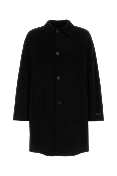 Prada Coats In Black