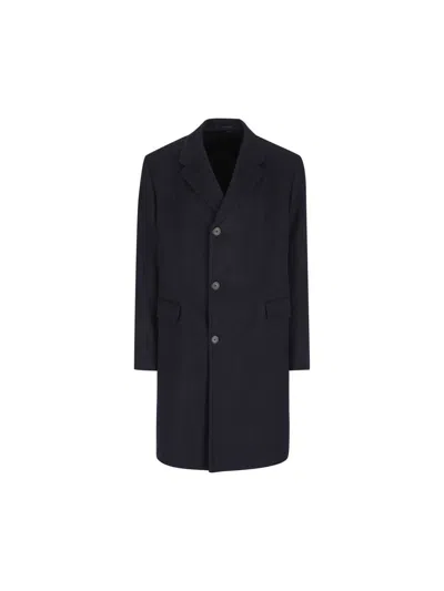 Prada Coats In Blue
