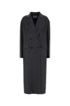 Prada Double-breasted Wool And Cashmere Coat In Black