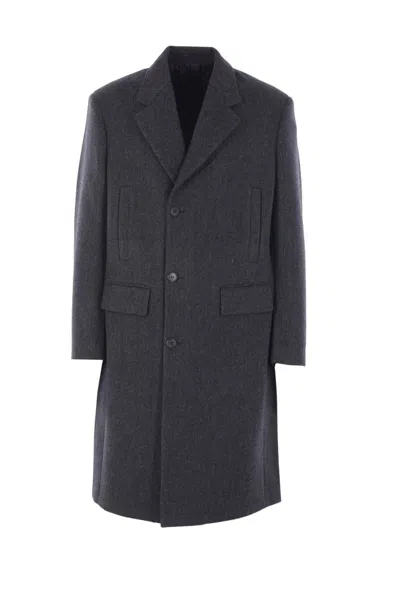 Prada Coats In Gray