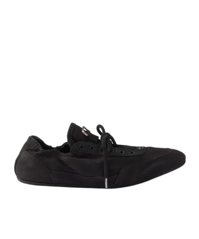 PRADA PRADA COLLAPSE LACE-UP SNEAKERS
