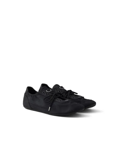 PRADA COLLAPSE CANVAS SNEAKERS