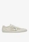 Prada White Logo Sneakers In White