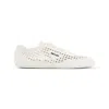 Prada White Logo Sneakers In White