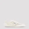 Prada White Logo Sneakers In White