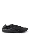 Prada Collapse Re-nylon And Suede Elasticized Sneakers