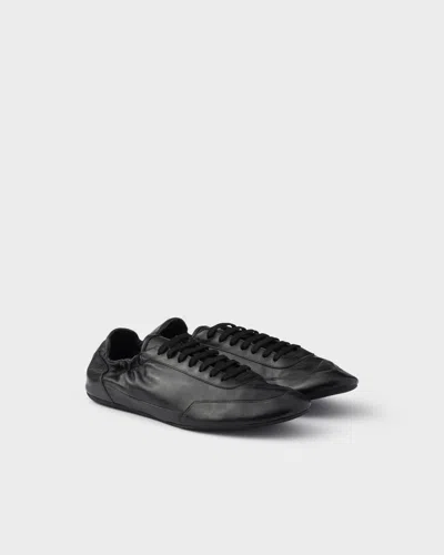 PRADA COLLAPSE SNEAKER AUS LEDER