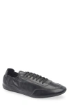Prada Collapse Re-nylon And Leather Sneakers In Black