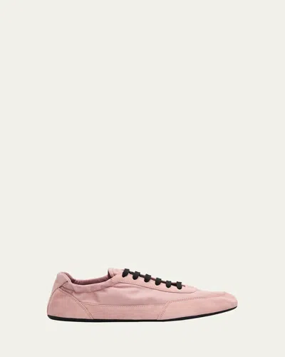 Prada Collapse Low-top Suede Sneakers
