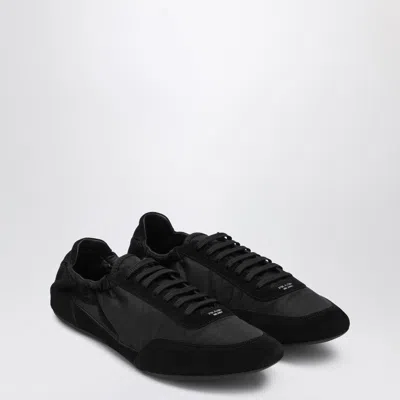 PRADA COLLAPSE RE-NYLON AND SUEDE SNEAKER