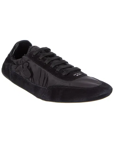 PRADA PRADA COLLAPSE RE-NYLON & SUEDE SNEAKER
