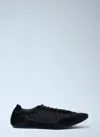 Prada Collapse Re-nylon And Suede Sneaker Men In Black