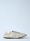 Prada Collapse Re-nylon Sneakers Aus Wildleder In White