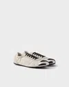 Prada Collapse Re-nylon And Suede Sneakers With Metal Toecap