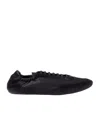Prada Collapse Re-nylon And Suede Sneaker Men In Black