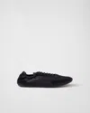 Prada Collapse Sneakers Men In Black