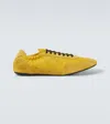 Prada Collapse Re-nylon And Suede Sneakers In Blue