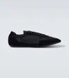 Prada Sneakers Collapse Aus Re-nylon Mit Veloursleder In Schwarz