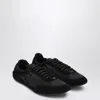 Prada Collapse Re-nylon And Suede Elasticized Sneakers In Black