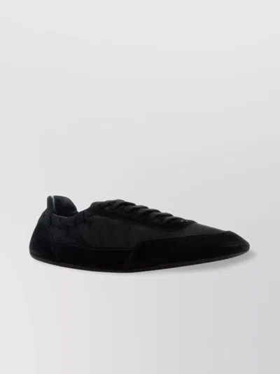 PRADA COLLAPSE SNEAKERS IN RE-NYLON AND SUEDE