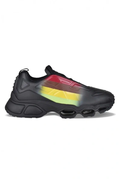 Prada Collision Cross Sneakers In Multi