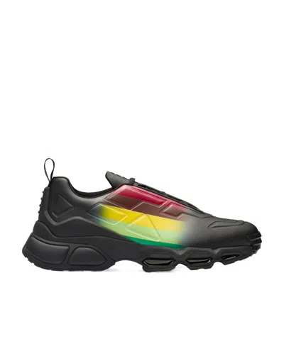 PRADA PRADA COLLISION CROSS SNEAKERS
