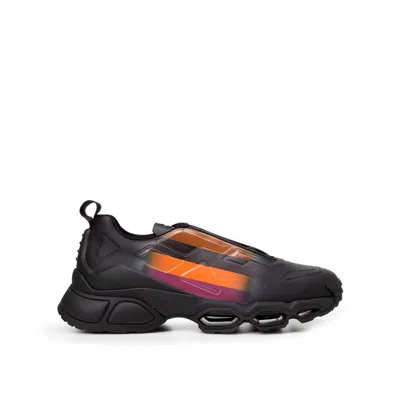 Prada Collision Low-top Sneakers In Black