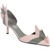 Prada Colorblock Pointed Toe D'orsay Pump