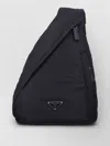 Prada Compact Crossbody Bag Adjustable Shoulder Strap In Black